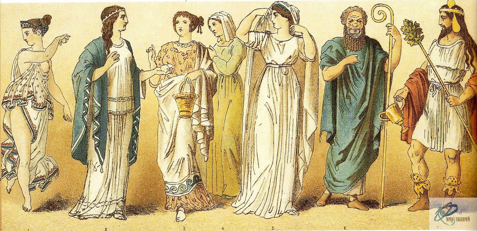 Одежда в древние времена